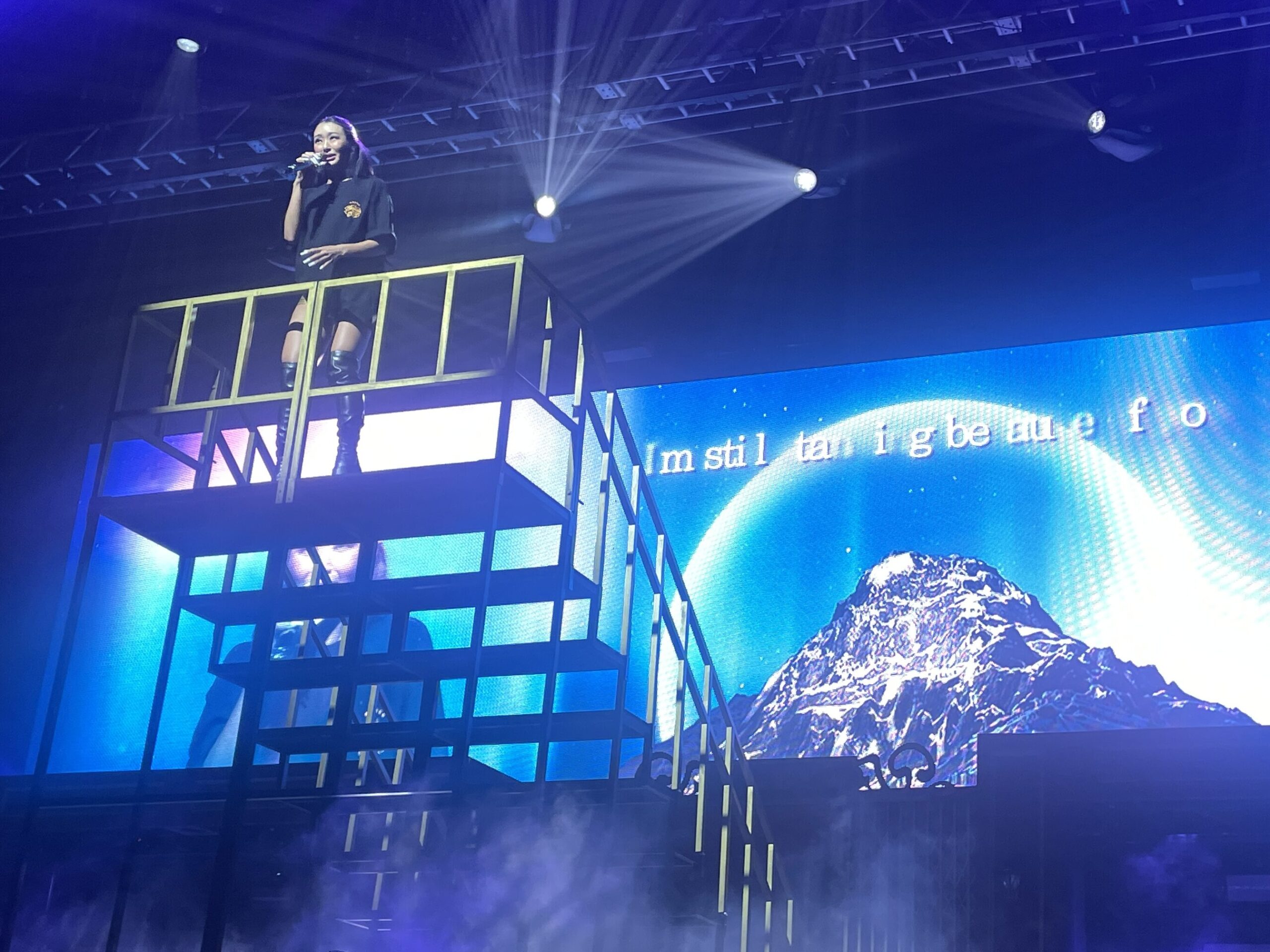 Standing on the edge